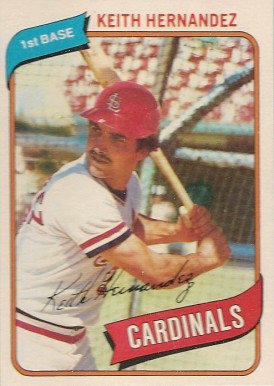 1980 Topps Keith Hernandez #321 Baseball Card