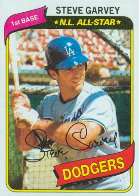 1980 Topps Steve Garvey #290 Baseball Card