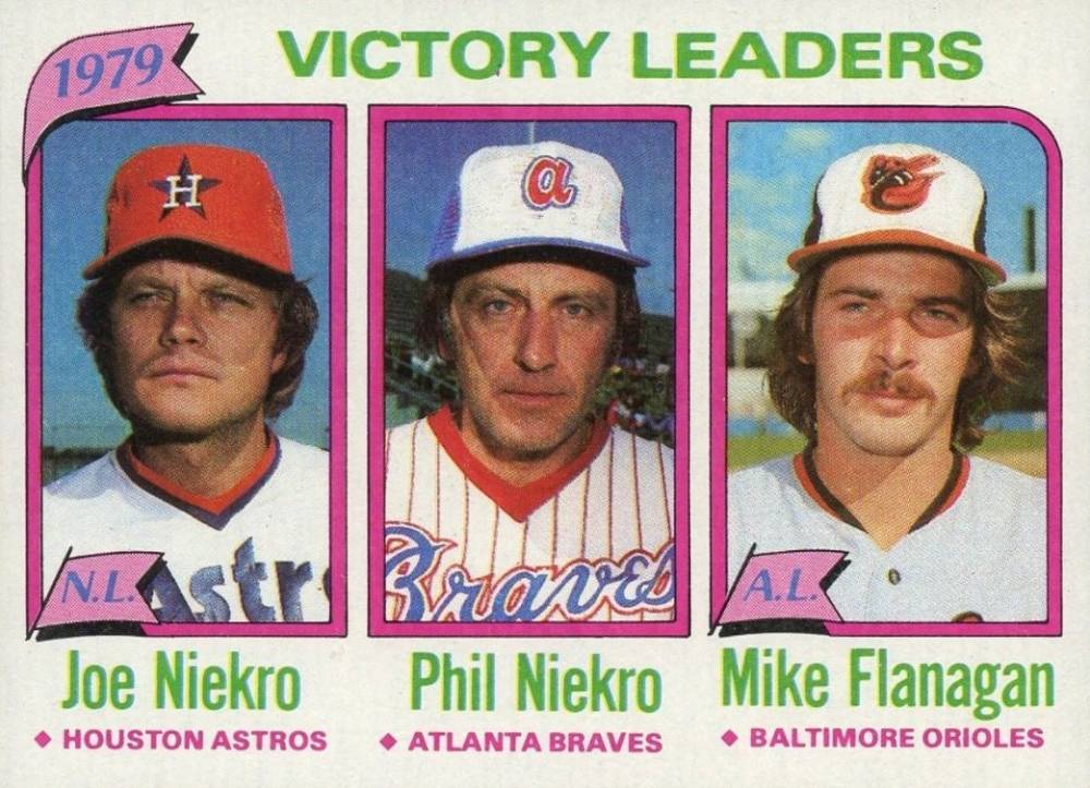 1980 Topps Victory Leaders #205 Baseball Card