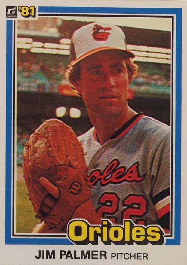 1981 Donruss Jim Palmer #473 Baseball Card