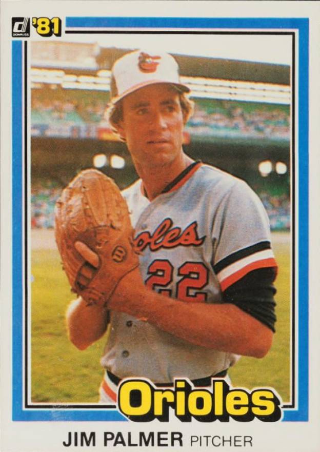 1981 Donruss Jim Palmer #353 Baseball Card