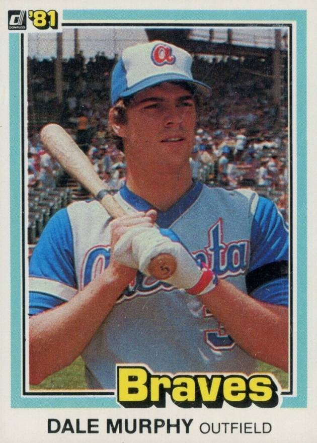 1981 Donruss Dale Murphy #437 Baseball Card