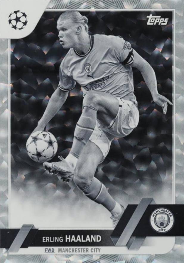 2022 Topps UEFA Club Competitions Erling Haaland #99 Soccer Card