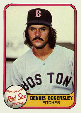 1981 Fleer Dennis Eckersley #226 Baseball Card