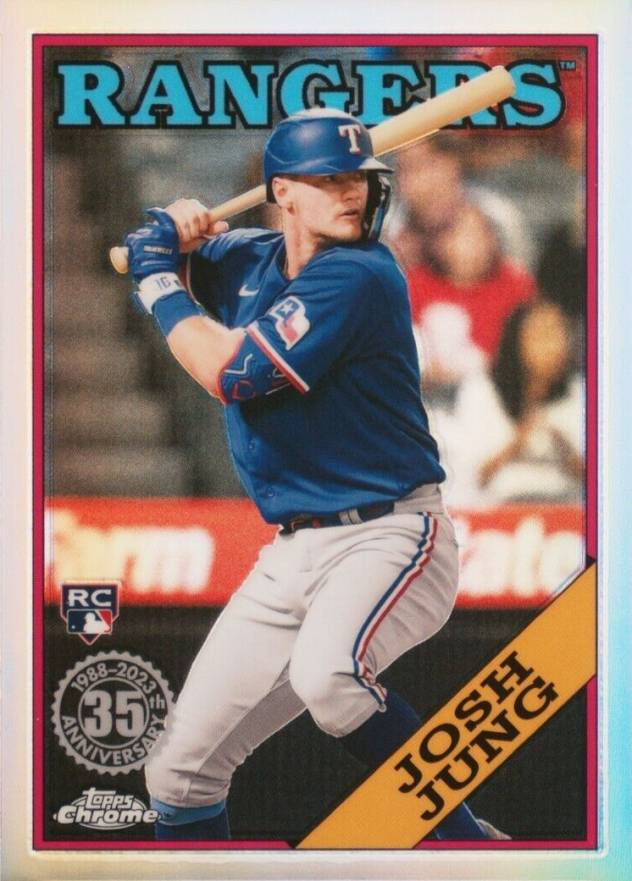 2023 Topps Chrome 1988 Topps Baseball Josh Jung #88BC15 Baseball Card