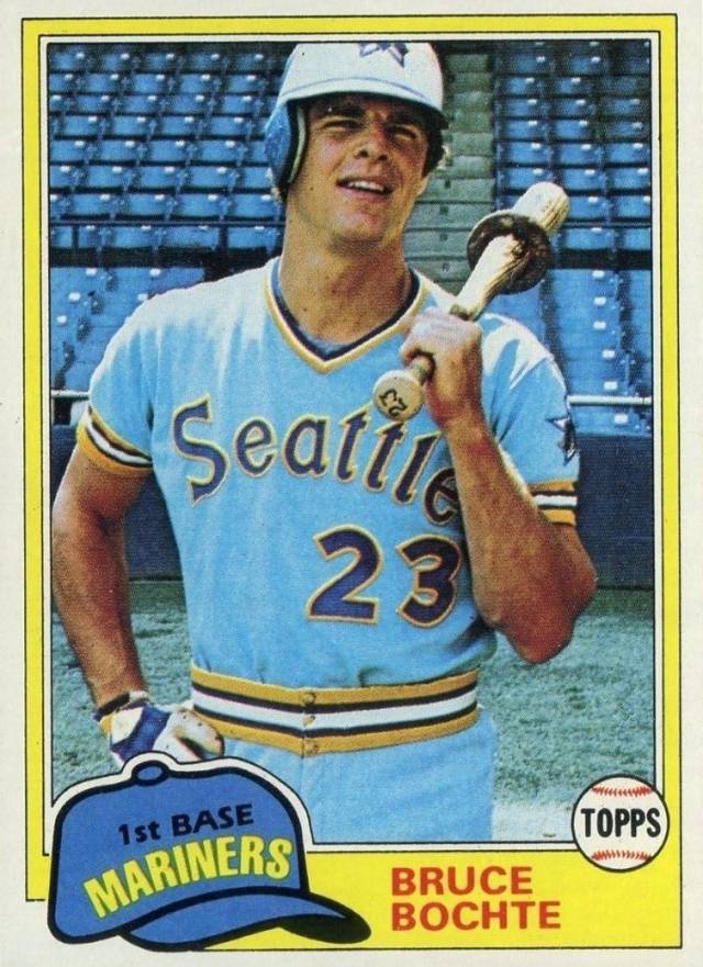 1981 Topps Bruce Bochte #723 Baseball Card