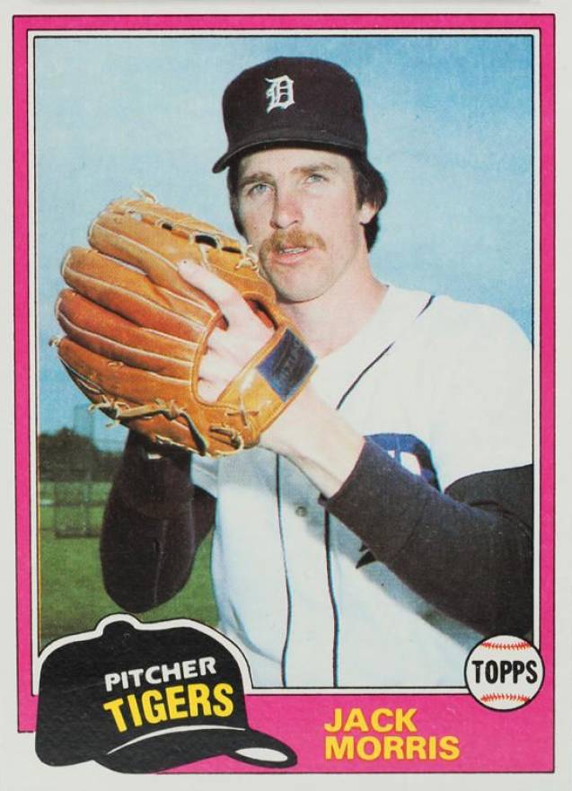 1981 Topps Jack Morris #572 Baseball Card