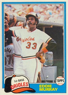1981 Topps Eddie Murray #490 Baseball Card