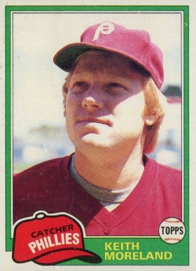 1981 Topps Keith Moreland #131 Baseball Card