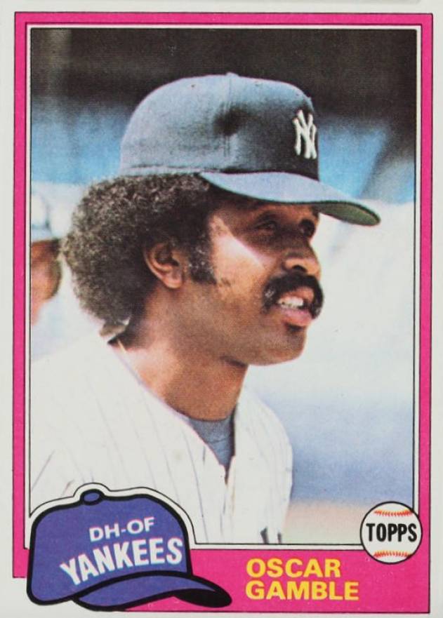 1981 Topps Oscar Gamble #139 Baseball Card