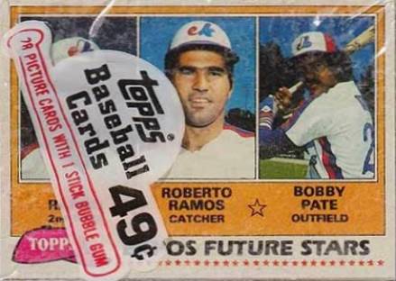 1981 Topps Cello Pack #CP Baseball Card