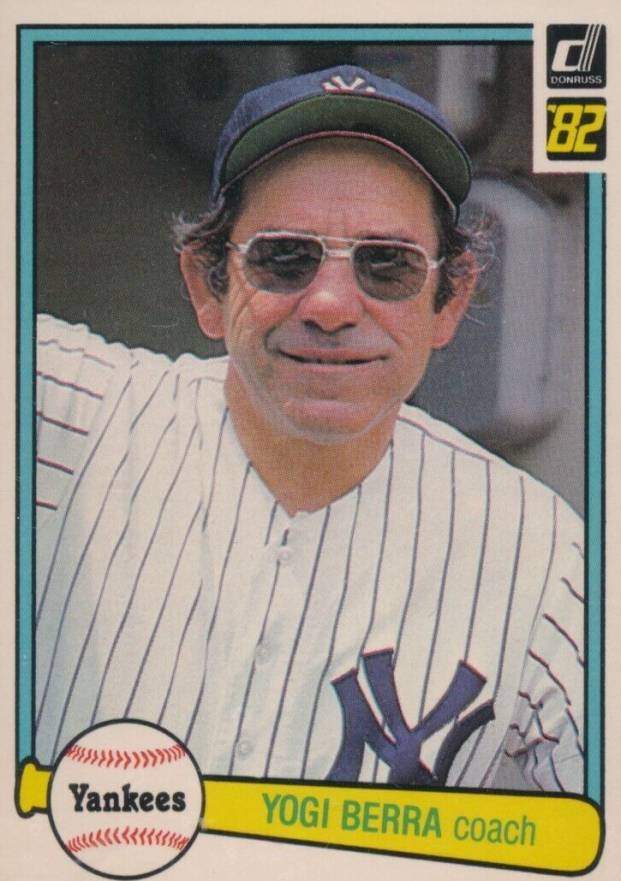 1982 Donruss Yogi Berra #387 Baseball Card