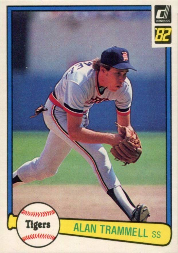 1982 Donruss Alan Trammell #76 Baseball Card