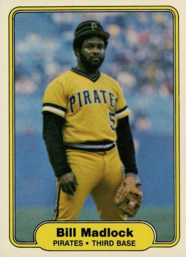 1982 Fleer Bill Madlock #485 Baseball Card