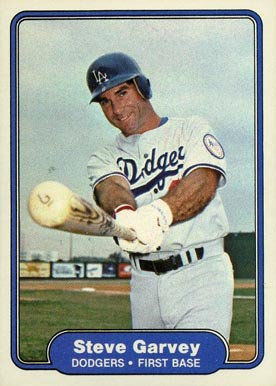 1982 Fleer Steve Garvey #5 Baseball Card