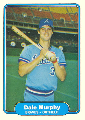 1982 Fleer Dale Murphy #443 Baseball Card