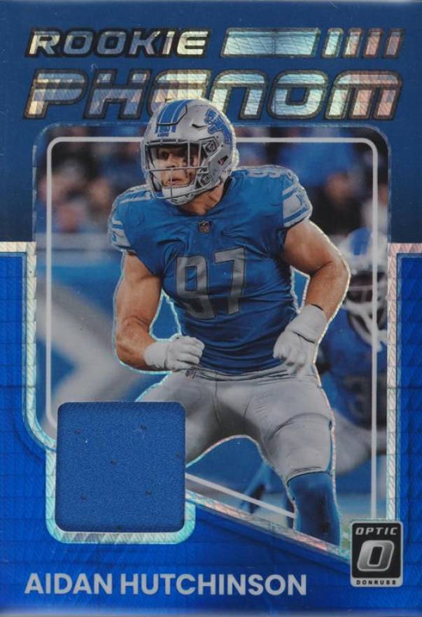 2022 Panini Donruss Optic Rookie Phenoms Aidan Hutchinson #RPAH Football Card