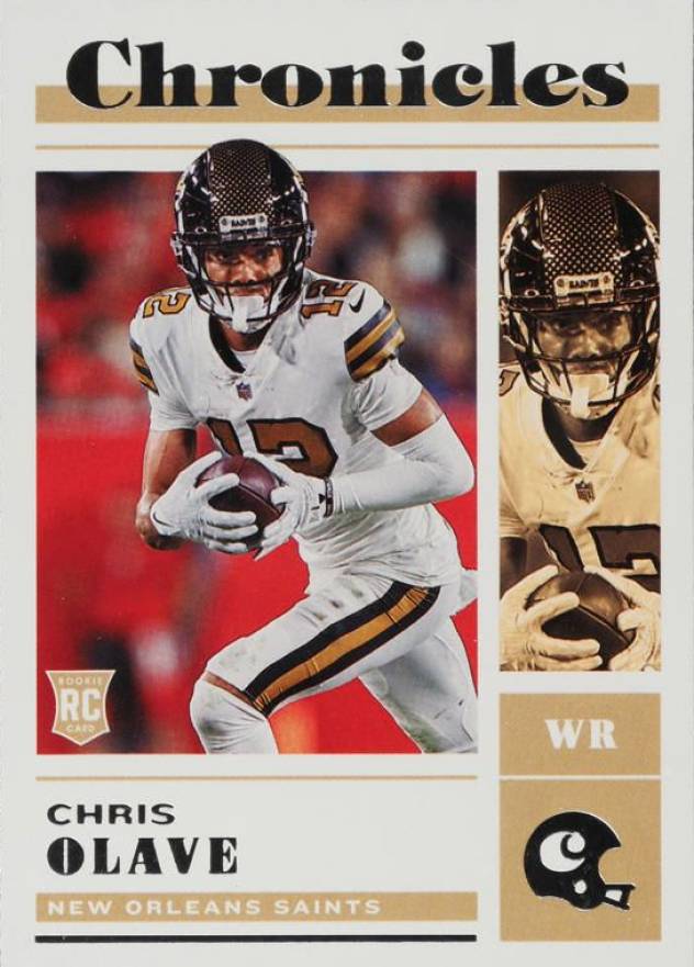 2022 Panini Chronicles Chris Olave #45 Football Card