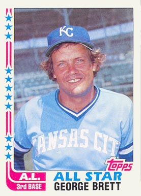 1982 Topps George Brett #549 Baseball Card