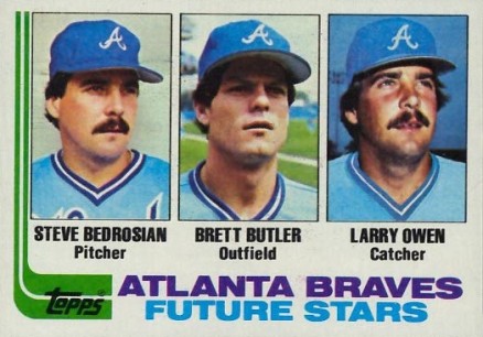 1982 Topps Braves Future Stars #502 Baseball Card