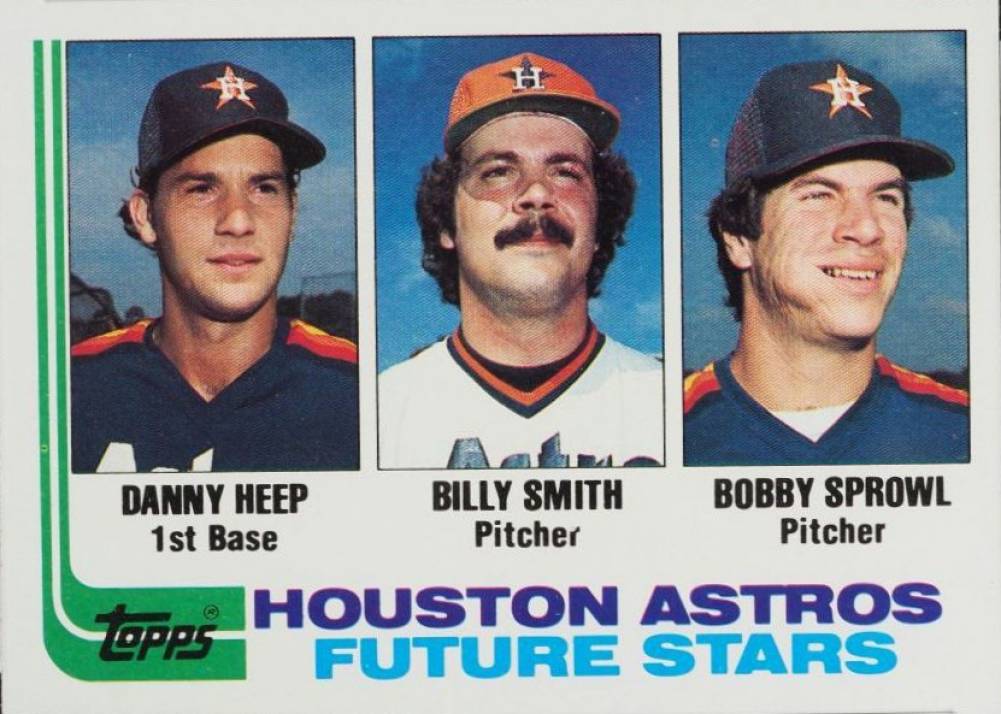 1982 Topps Astros Future Stars #441 Baseball Card