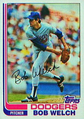 1982 Topps Bob Welch #82 Baseball Card