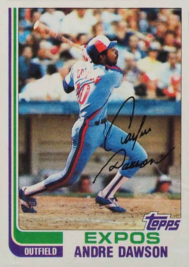 1982 Topps Andre Dawson #540 Baseball Card