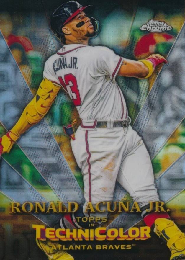 2023 Topps Chrome Topps in Technicolor Ronald Acuna Jr. #TT23 Baseball Card