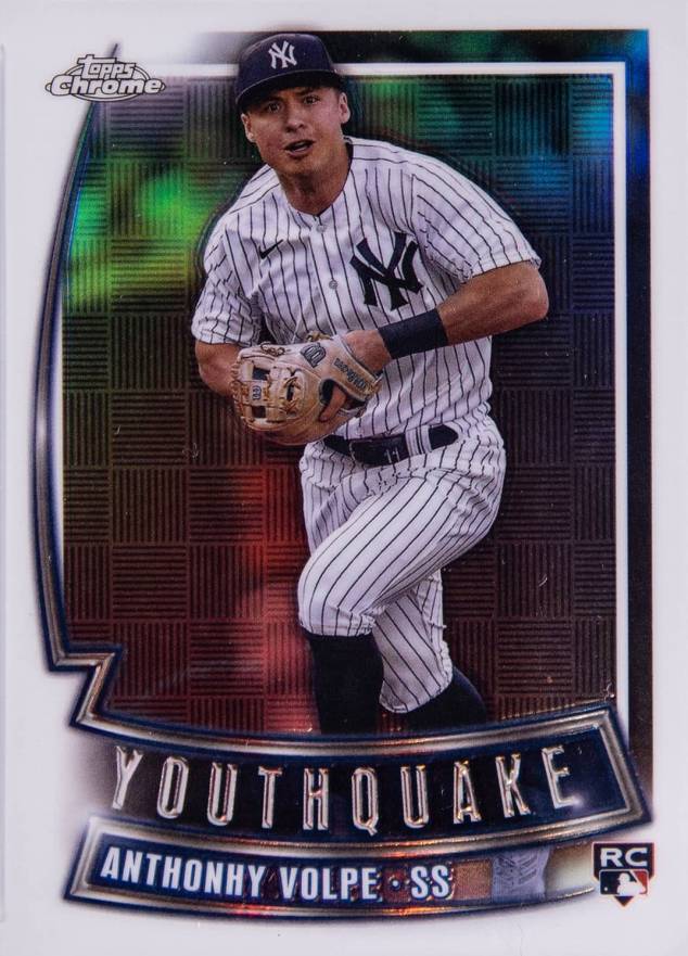 2023 Topps Chrome Youthquake Anthony Volpe #YQ52 Baseball Card