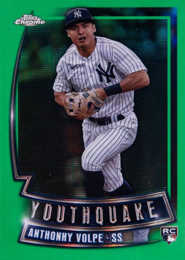 2023 Topps Chrome Youthquake Anthony Volpe #YQ52 Baseball Card