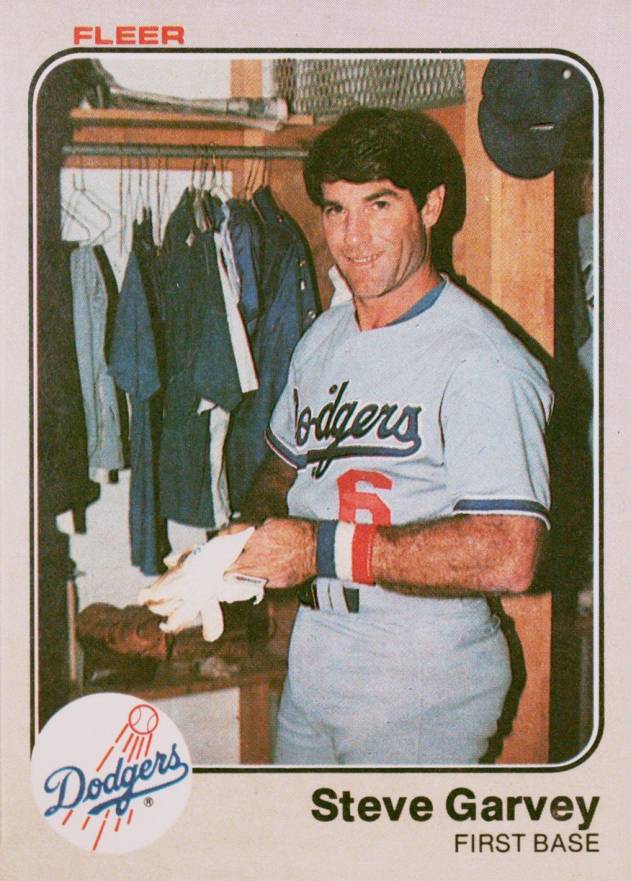 1983 Fleer Steve Garvey #206 Baseball Card