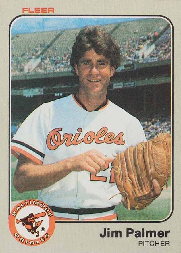 1983 Fleer Jim Palmer #69 Baseball Card