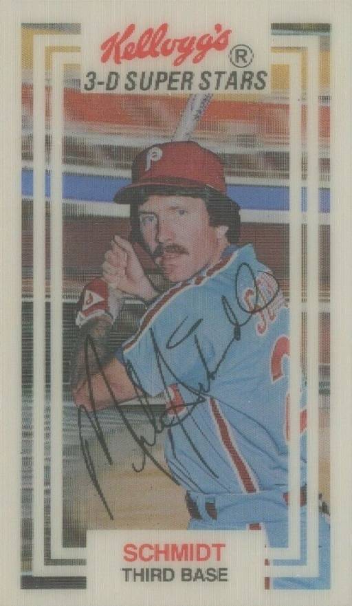 1983 Kellogg's Mike Schmidt #58 Baseball Card