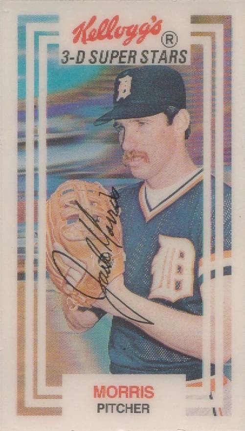 1983 Kellogg's Jack Morris #35 Baseball Card