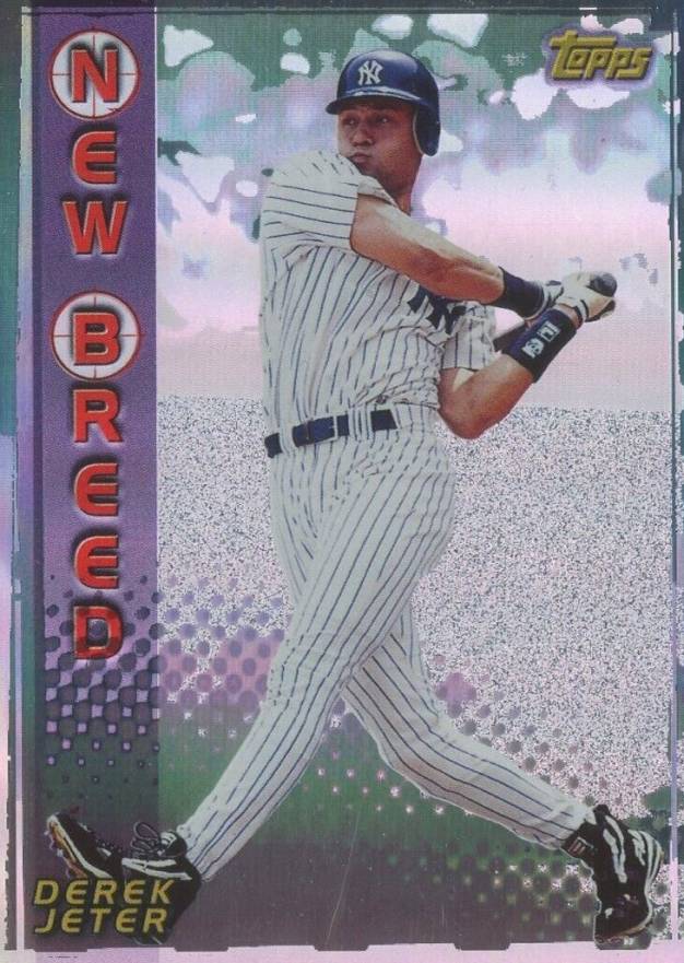 1999 Topps New Breed Derek Jeter #NB9 Baseball Card