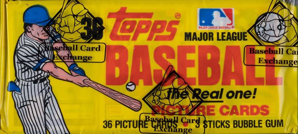 1983 Topps Grocery Rack Pack #GRP Baseball Card