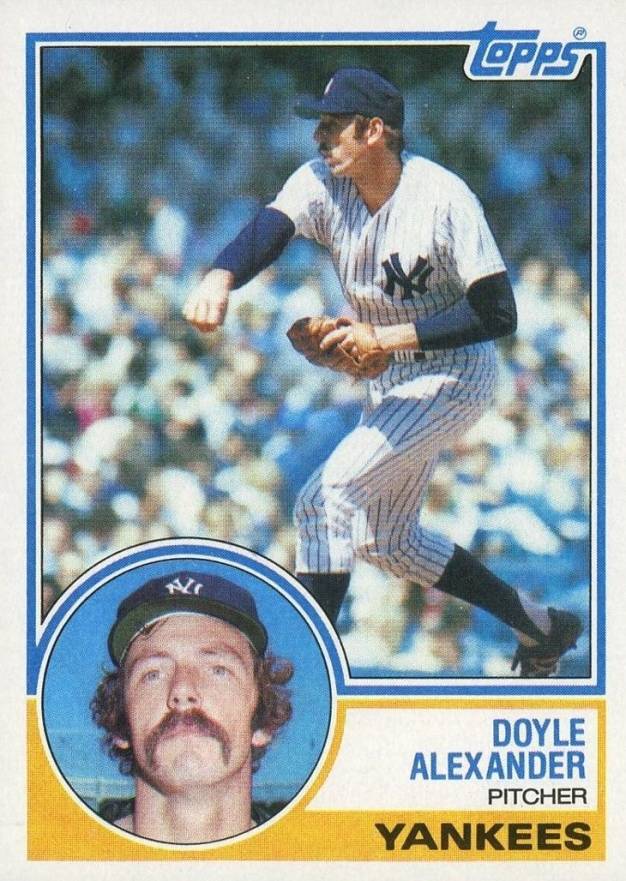 1983 Topps Doyle Alexander #512 Baseball Card