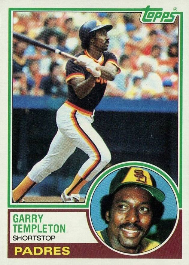 1983 Topps Garry Templeton #505 Baseball Card