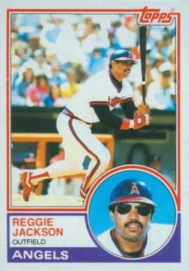 1983 Topps Reggie Jackson #500 Baseball Card