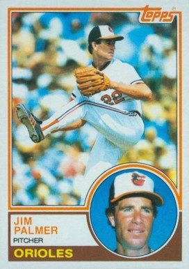 1983 Topps Jim Palmer #490 Baseball Card