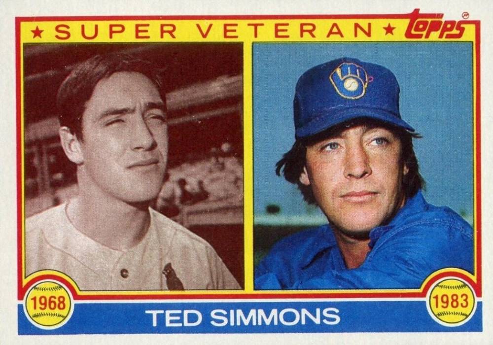 1983 Topps Ted Simmons #451 Baseball Card