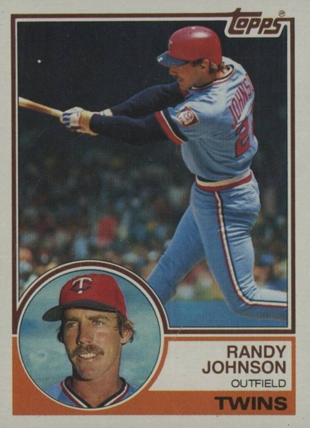 1983 Topps Randy Johnson #354 Baseball Card