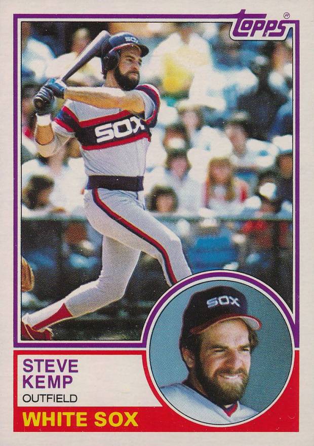 1983 Topps Steve Kemp #260 Baseball Card