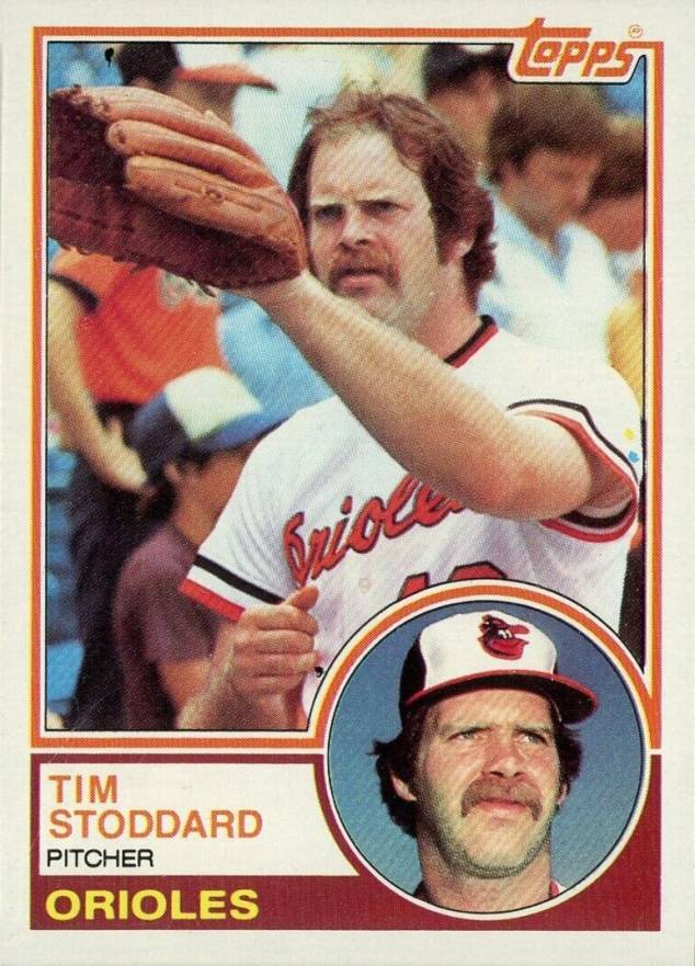 1983 Topps Tim Stoddard #217 Baseball Card