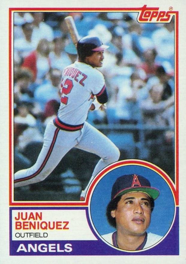 1983 Topps Juan Beniquez #678 Baseball Card