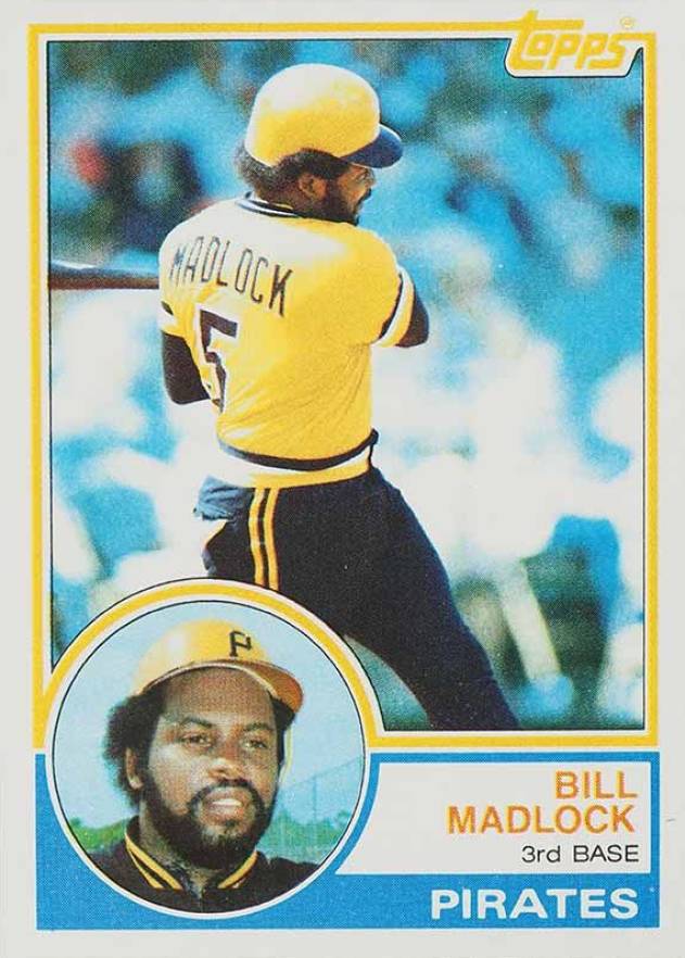 1983 Topps Bill Madlock #645 Baseball Card