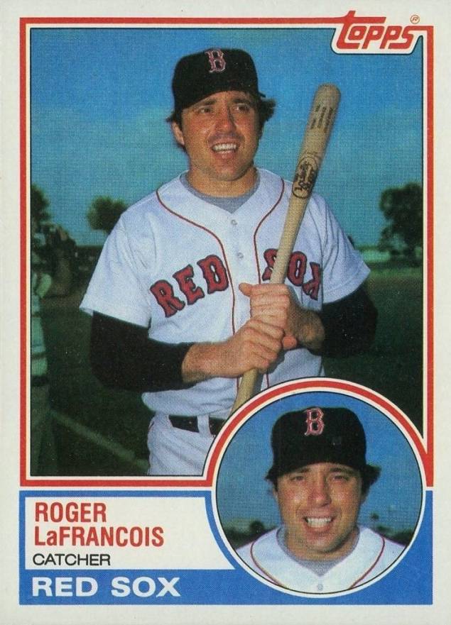 1983 Topps Roger LaFrancois #344 Baseball Card