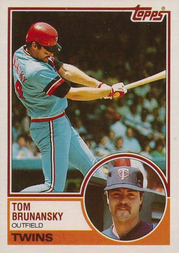 1983 Topps Tom Brunansky #232 Baseball Card