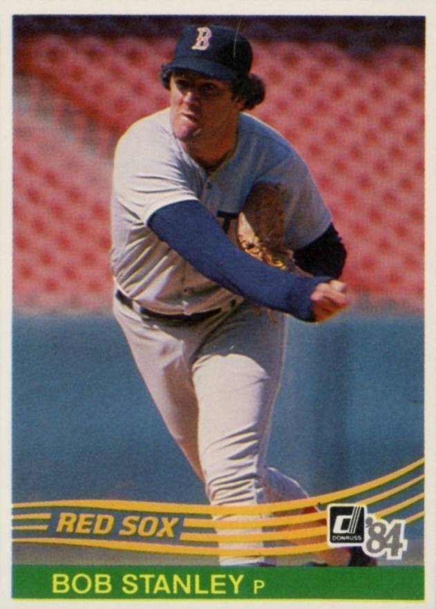 1984 Donruss Bob Stanley #644 Baseball Card