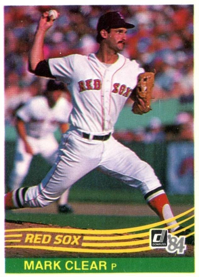 1984 Donruss Mark Clear #611 Baseball Card